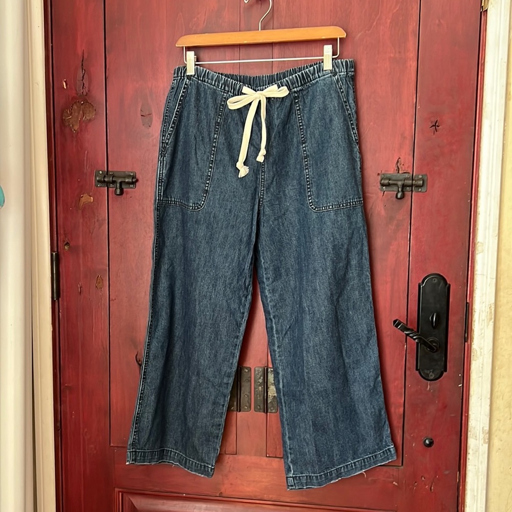 Lucky Brand wide leg capris